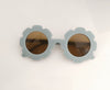 Gafas flor azul claro 1