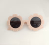 Gafas flor rosa claro 4