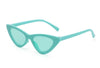 Gafas ojo de gato verde menta 3
